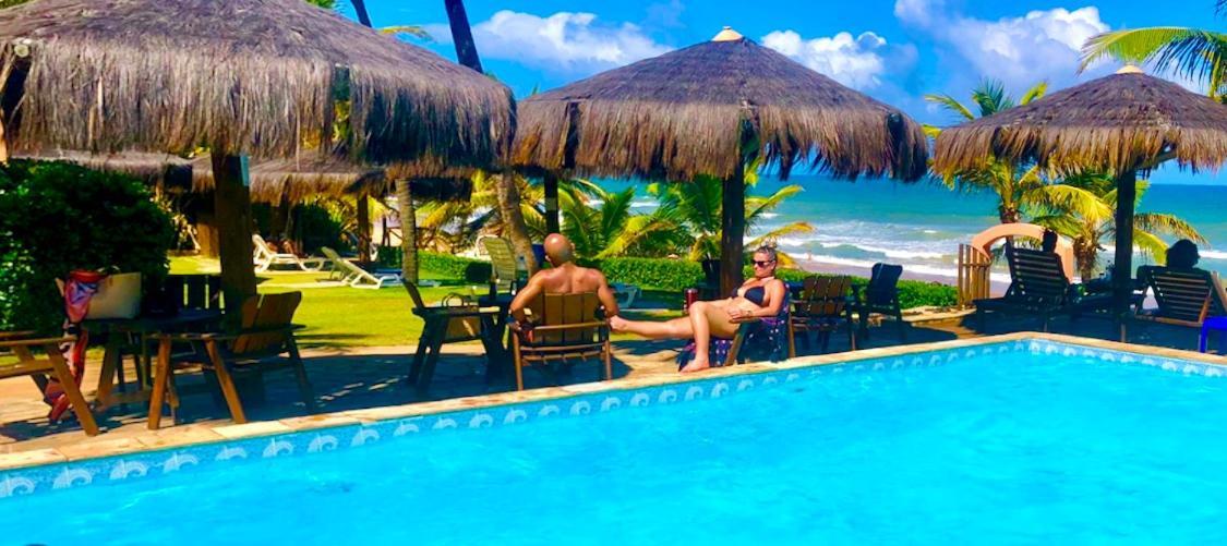 Pousada Luar Da Praia Imbassai Kültér fotó